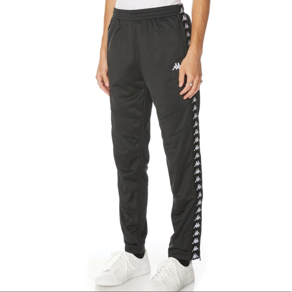 BRAND NEW 222 BANDA ADERNO TRACKPANTS - BLACK